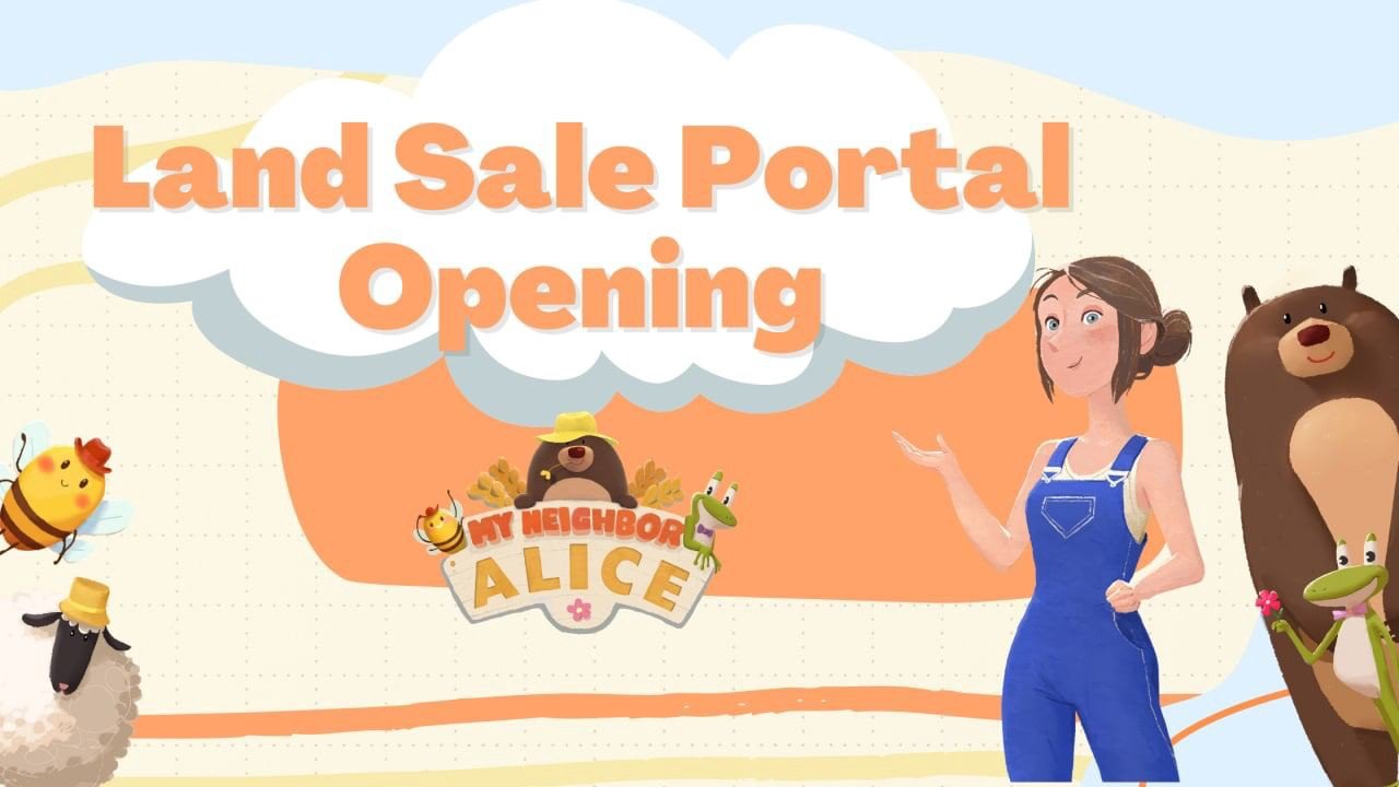 Hướng dẫn tham gia Land Sale Lottery của My Neighbor Alice (ALICE)