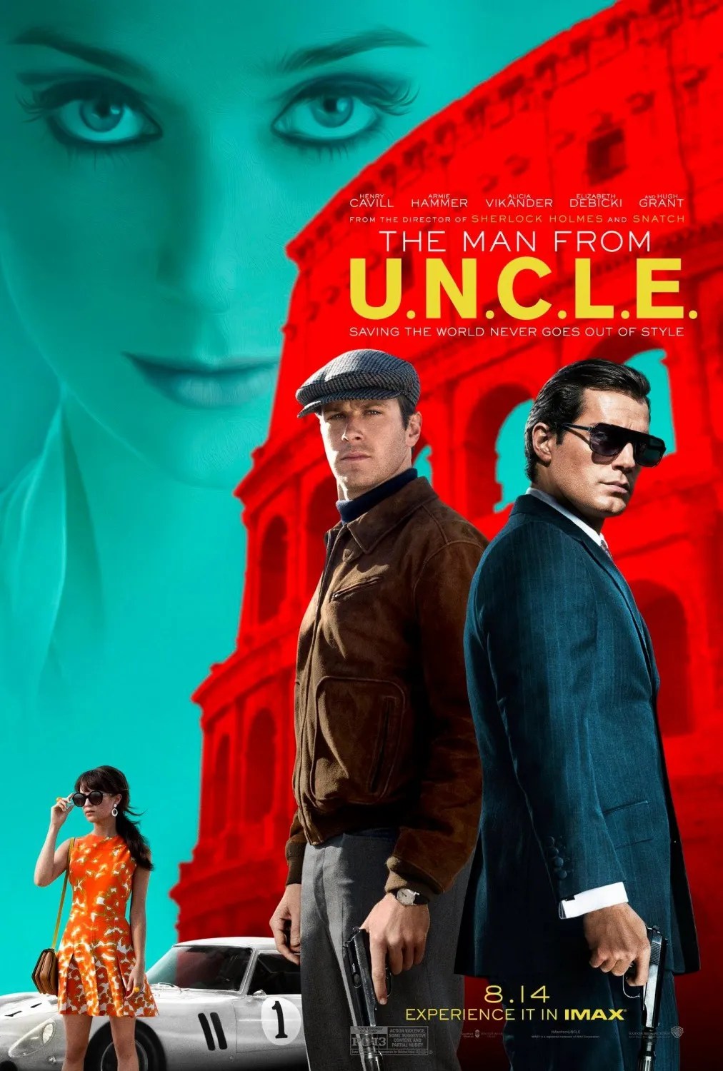 The Man from UNCLE Armie Hammer and Henry Cavill on Guy Ritchie's