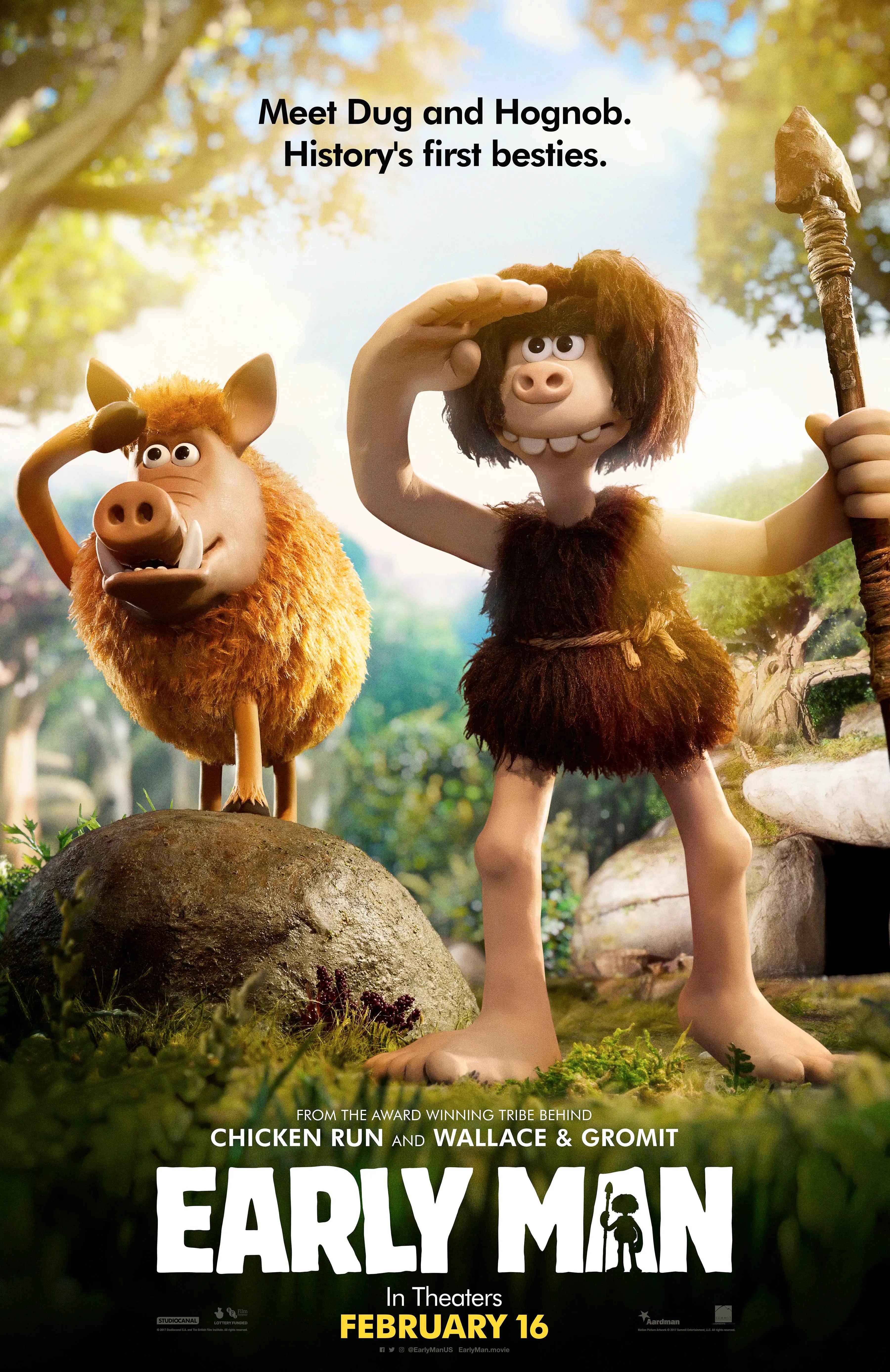Early Man New Trailer, Poster Reveal Dug and Hobnob Collider