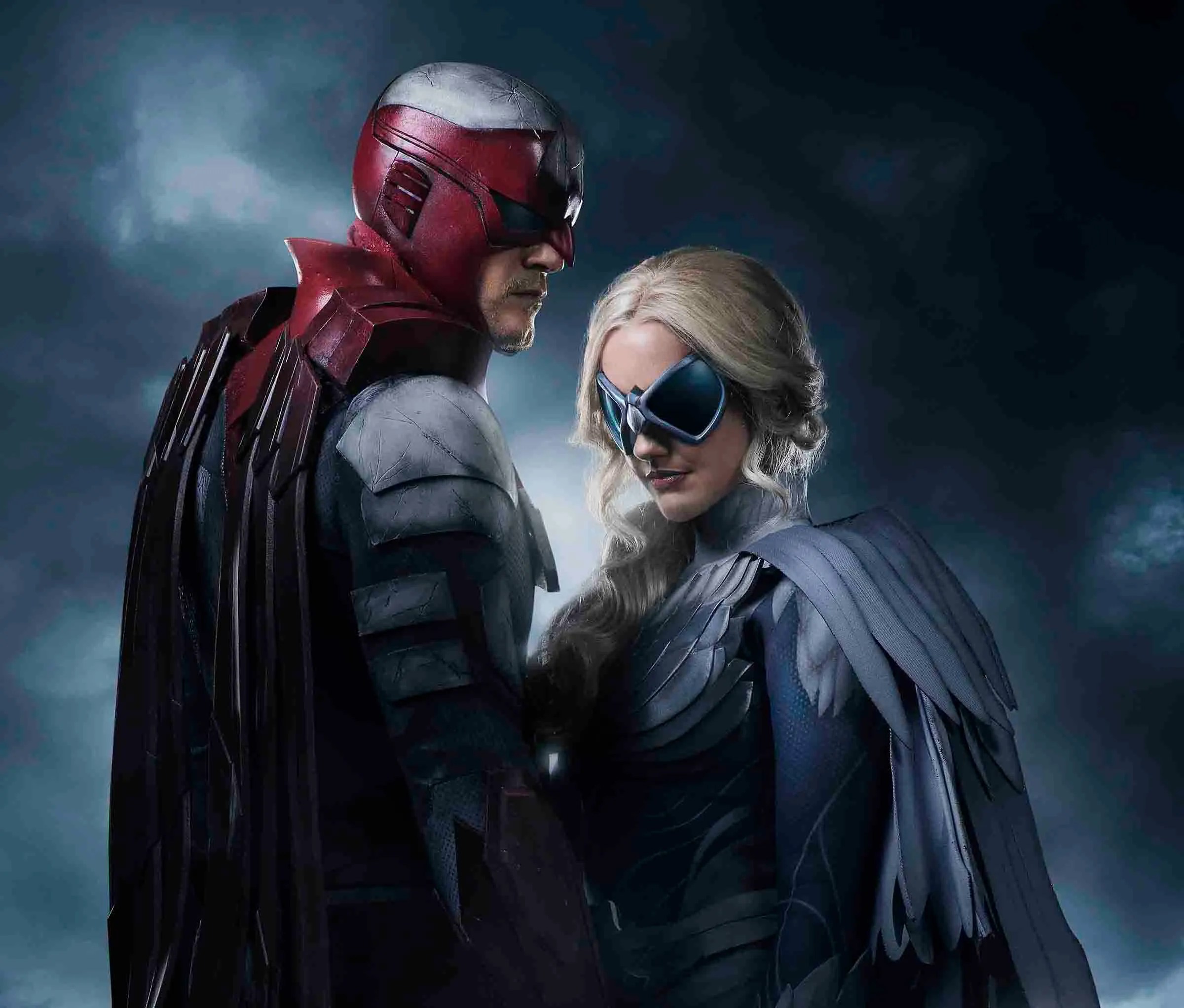 DC's LiveAction Titans Reveals Hawk & Dove Costume Image Collider
