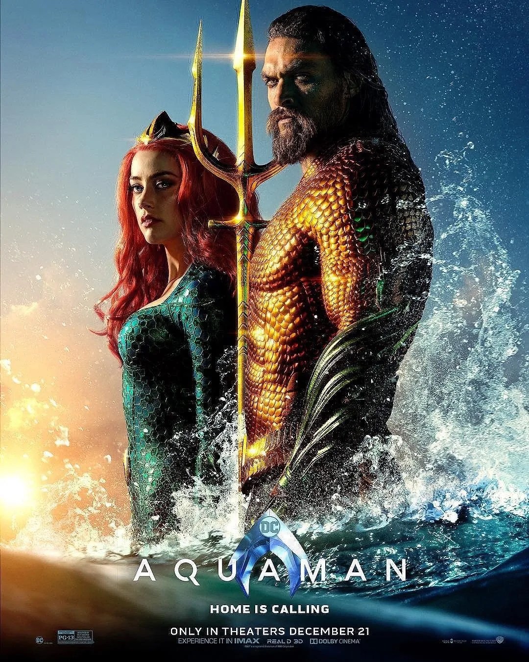 New Aquaman Posters Herald the WaterDwelling Royal Family Collider