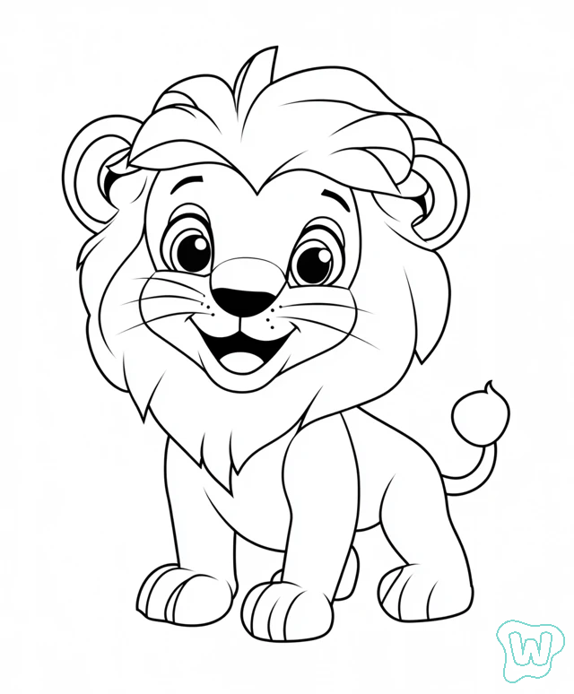 23 León Para Colorear Dibujos Para Colorear Niños