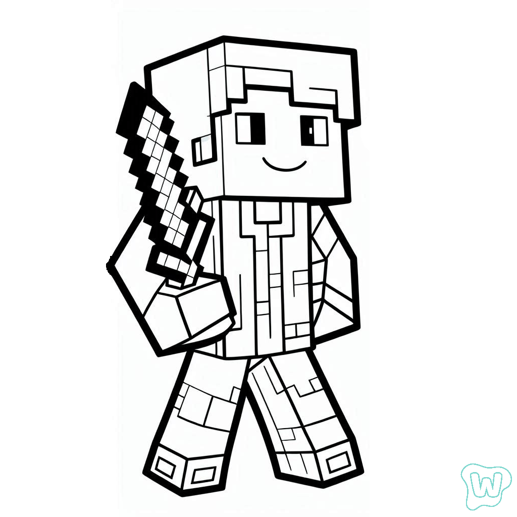 40 Minecraft Para Colorear Descargar E Imprimir PDF