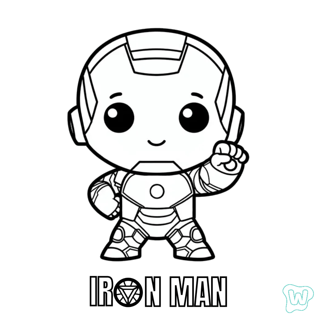 25 Iron Man Para Colorear Descarga Gratuita De PDF