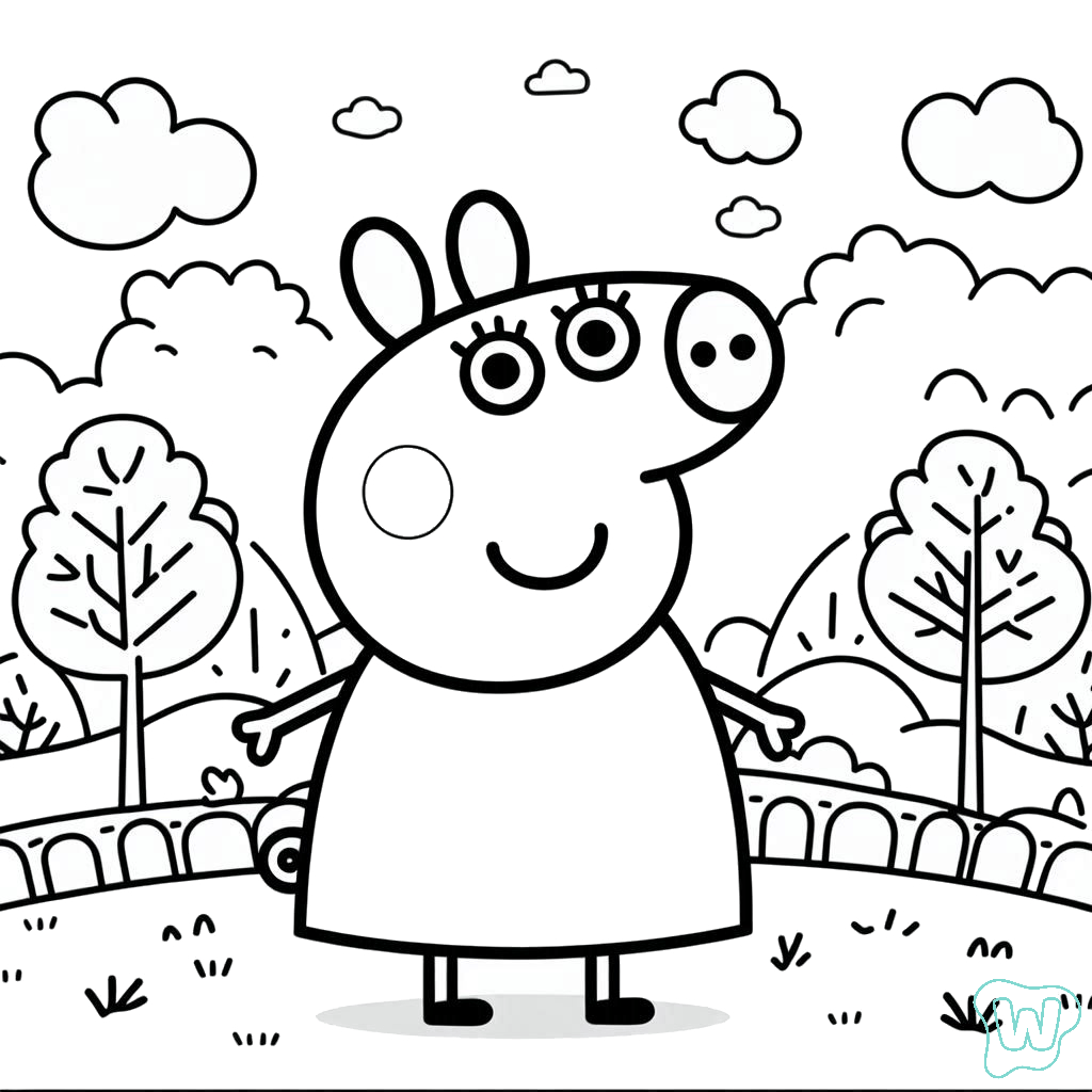 33 Peppa Pig Para Colorear Descarga E Imprime El PDF