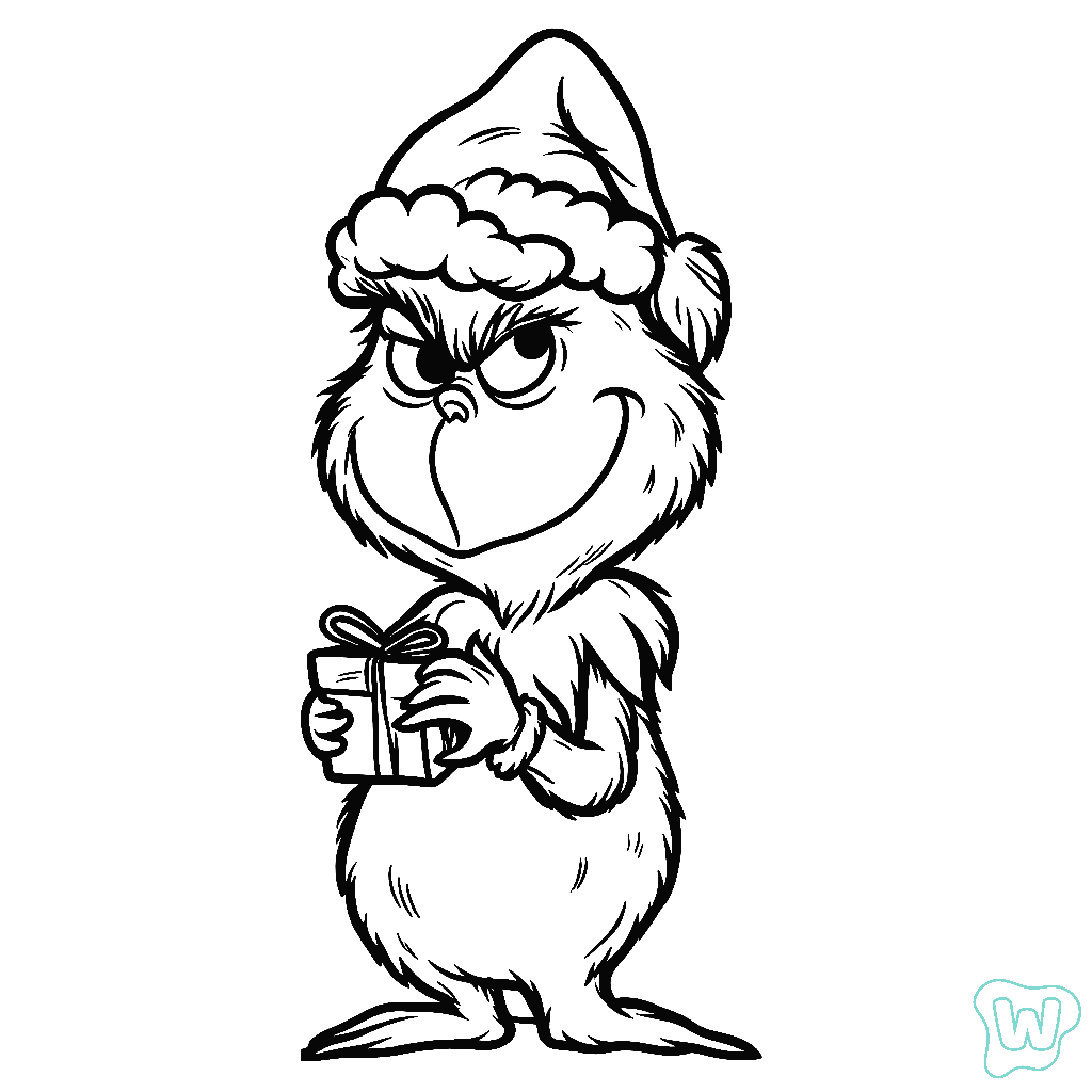 29 Grinch Para Colorear Páginas Gratis Para Imprimir PDF