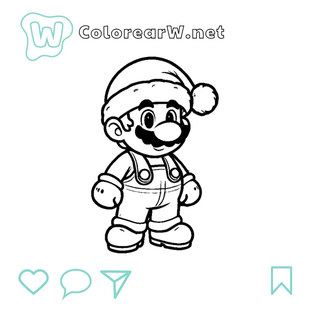 Free Printable Mario Coloring Pages For Kids Super Mario Coloring