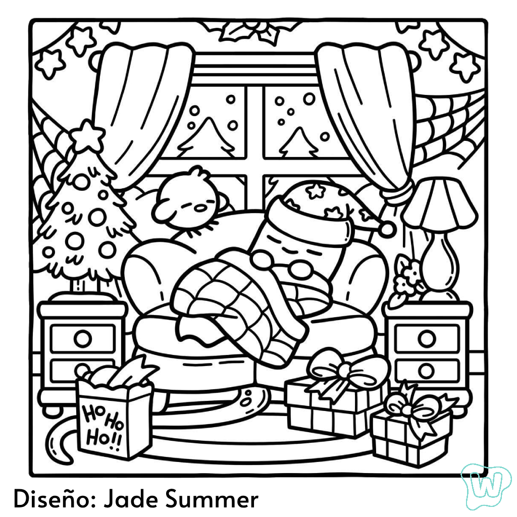 41 Spooky Christmas Coloring Pages Online Coloring