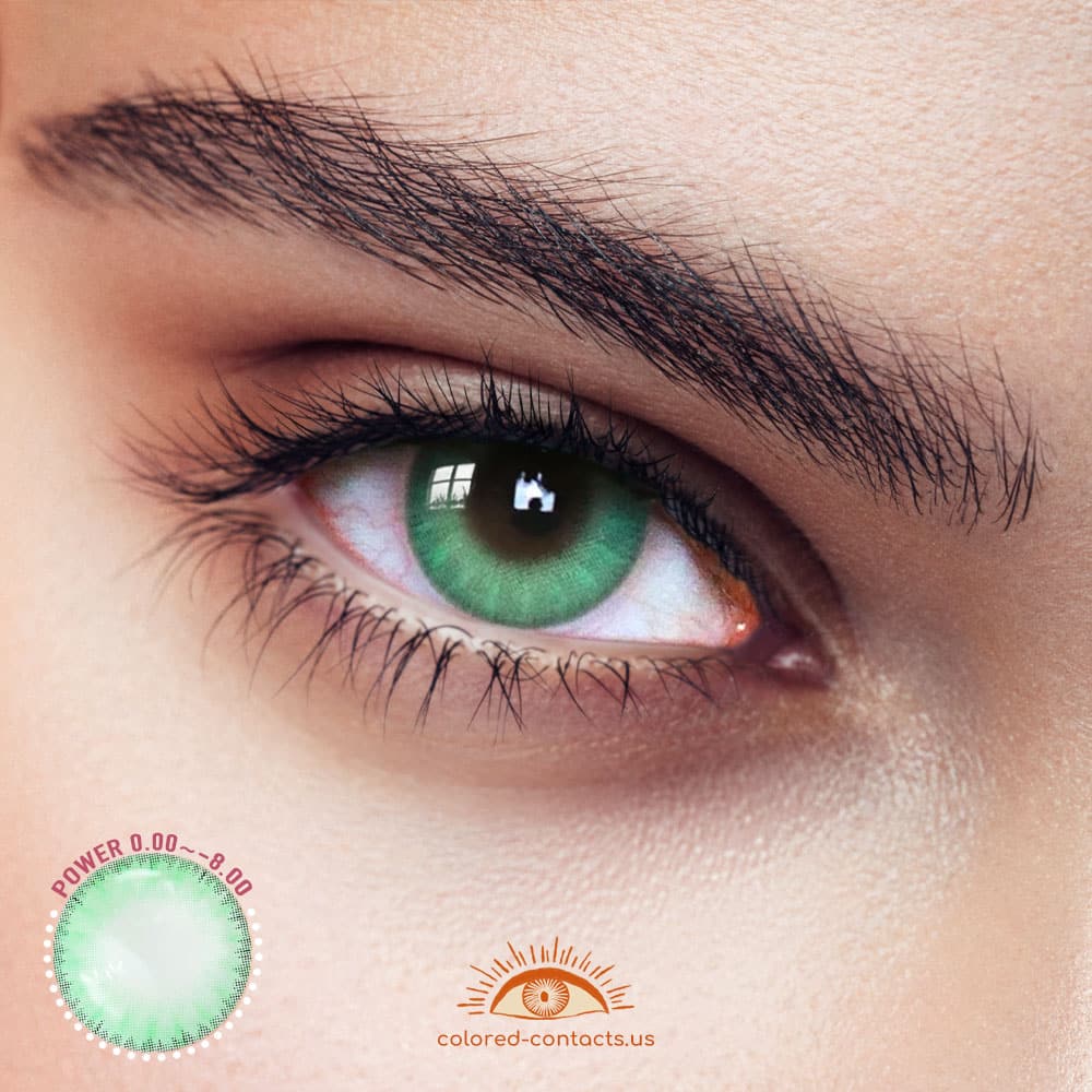 Green Dragon Eye Contacts