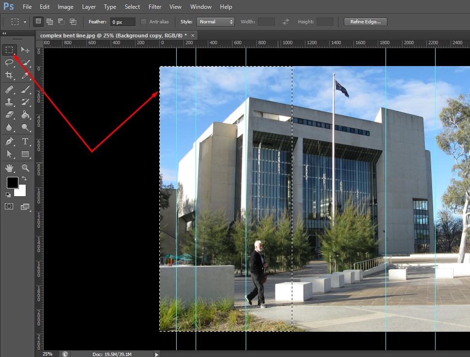 Perspective Correction Tutorial Straighten Curved Lines in