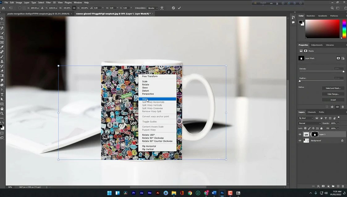 How To Wrap an Image in Step by Step Tutorial