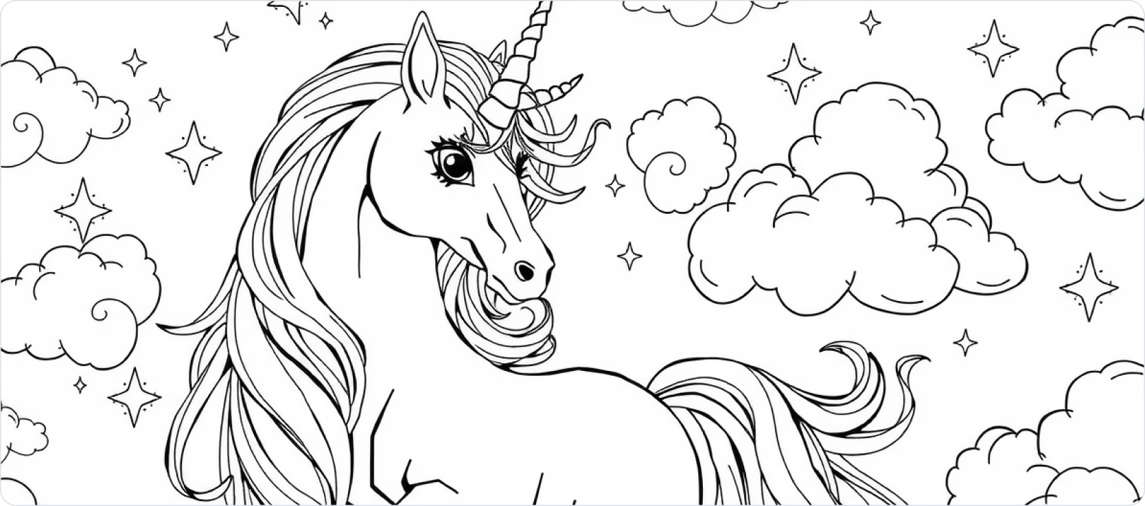 Kostenloser KIAusmalbilder Generator ColoringBook AI