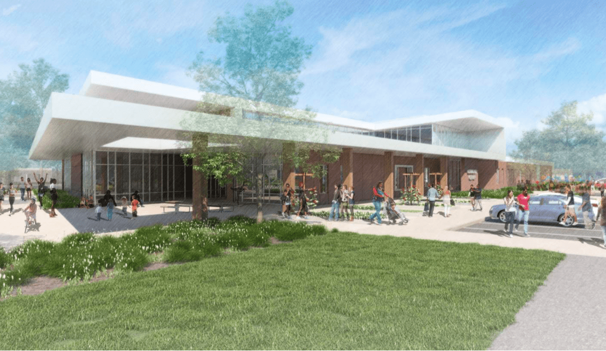 Design Revealed for New Linden Community Center and Park Columbus