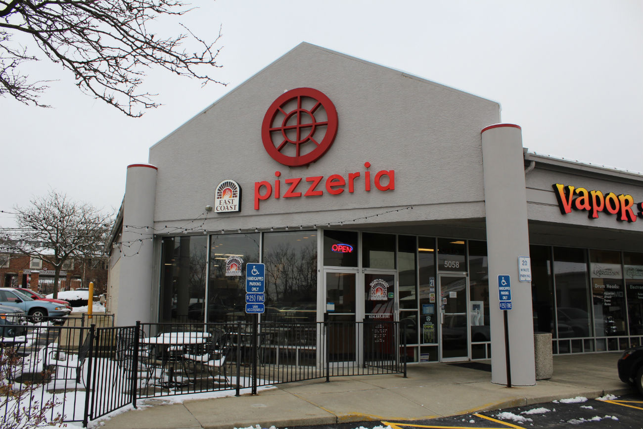 Restaurant Review East Coast Pizzeria Columbus Underground