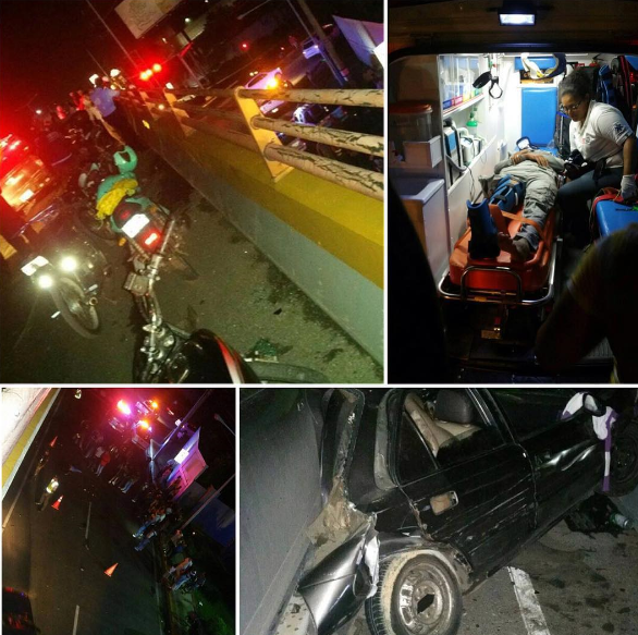 Al menos un muerto y cinco heridos tras accidente en la autopista