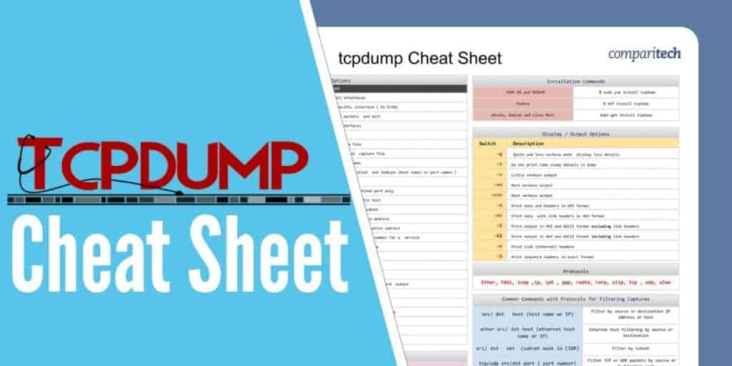 tcpdump Cheat Sheet Complete With Full Examples