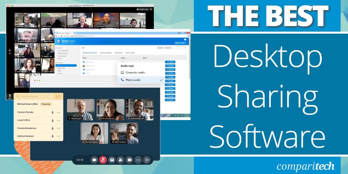 screen sharing and control software Derrick Reilley