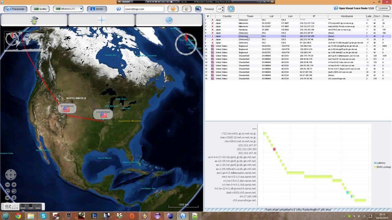 Trace Route On Map The Best Traceroute & Tracert Alternatives 2022 (Paid, Free & Online)