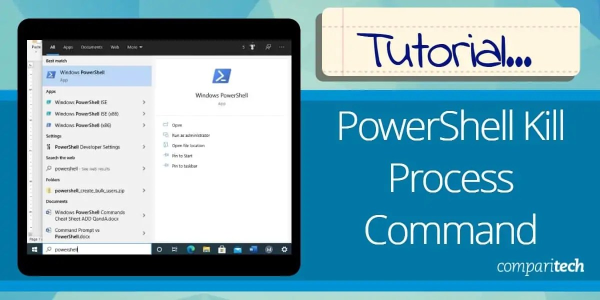 PowerShell Kill Process Command StepbyStep Tutorial
