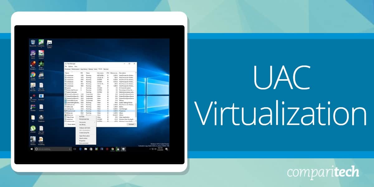 What is UAC virtualization? Bpackingapp Bpacking in Viet Nam