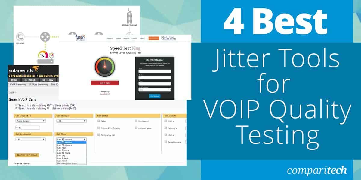 4 Best Jitter Tools for VOIP Quality Testing in 2022 (Paid & Free)