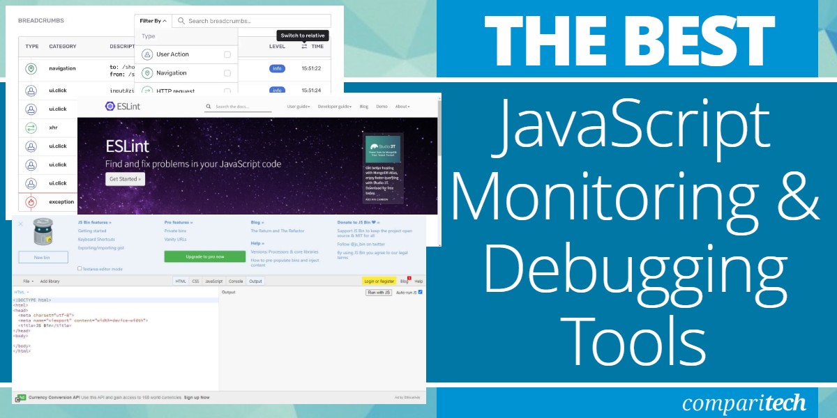 8 Best Tools to Monitor & Debug JavaScript for 2024 (Paid & Free)