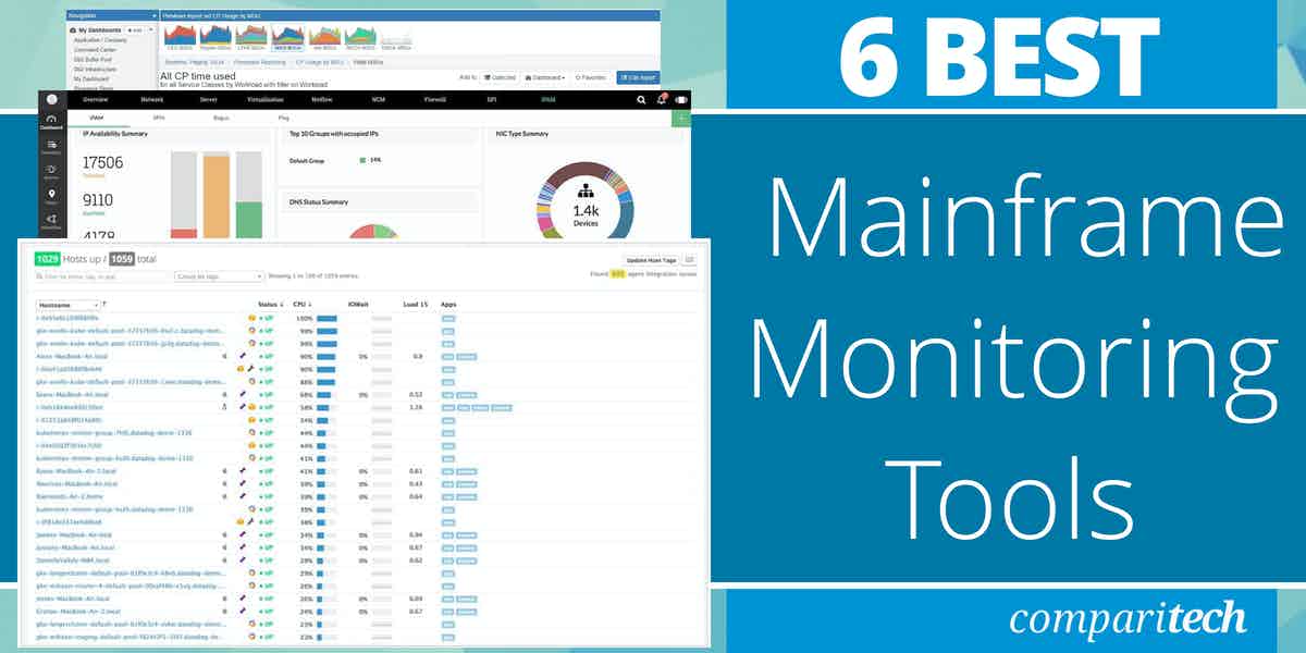6 Best Mainframe Monitoring Tools for 2023 (Paid, Free & Demos)