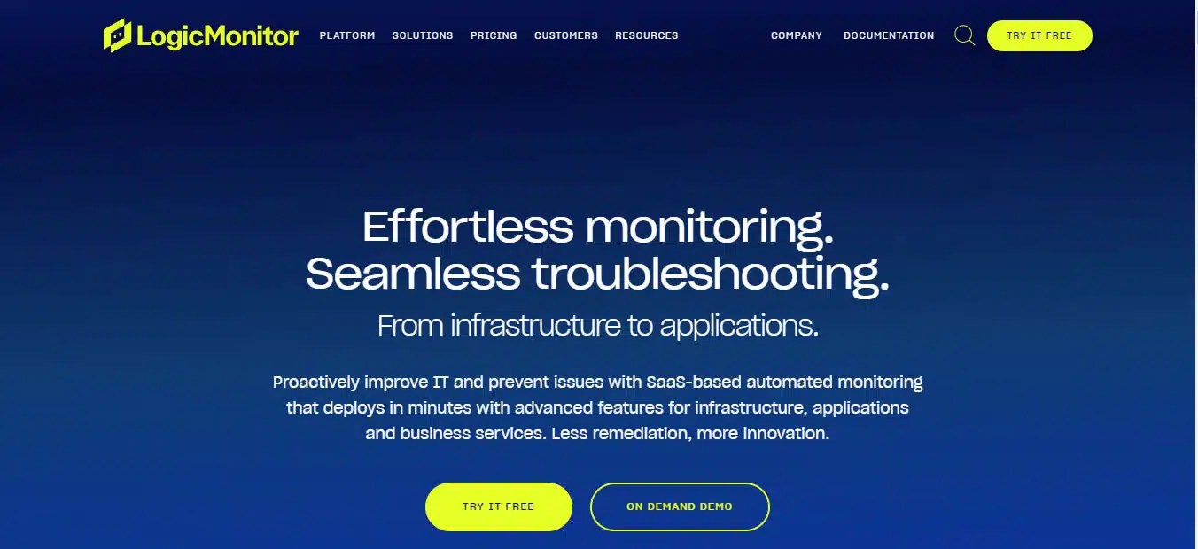 LogicMonitor 2023 Review & Alternatives