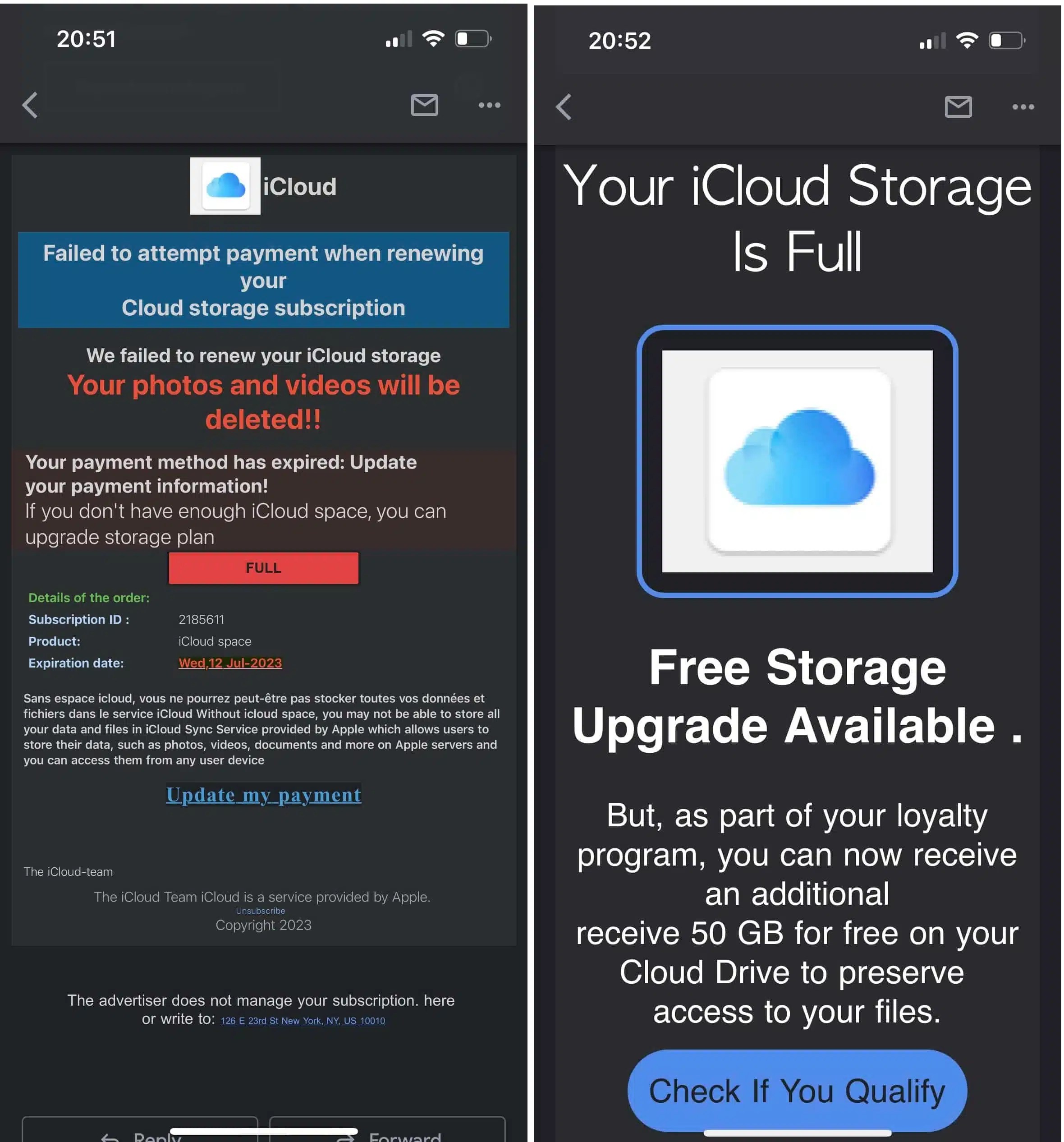 iCloud phishing scams are on the rise in 2023. Learn how to spot and