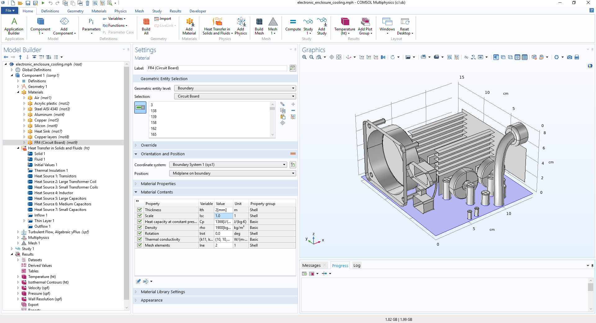 Heat Transfer Module Updates COMSOL® 5.5 Release Highlights