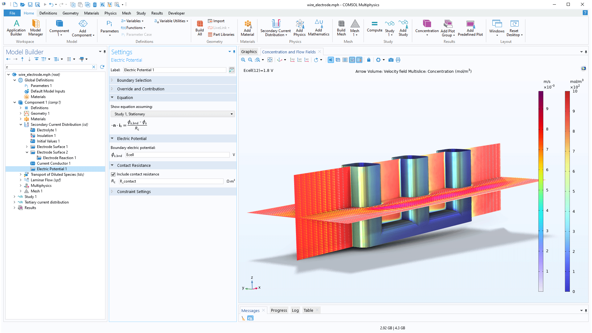 Electrochemistry Module Updates COMSOL® 6.2 Release Highlights