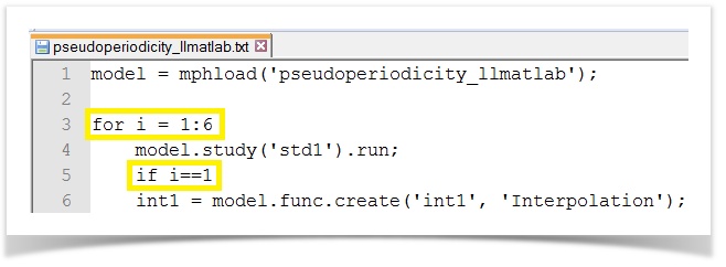Solutions as Starting Point Values with LiveLink™ for MATLAB® COMSOL Blog