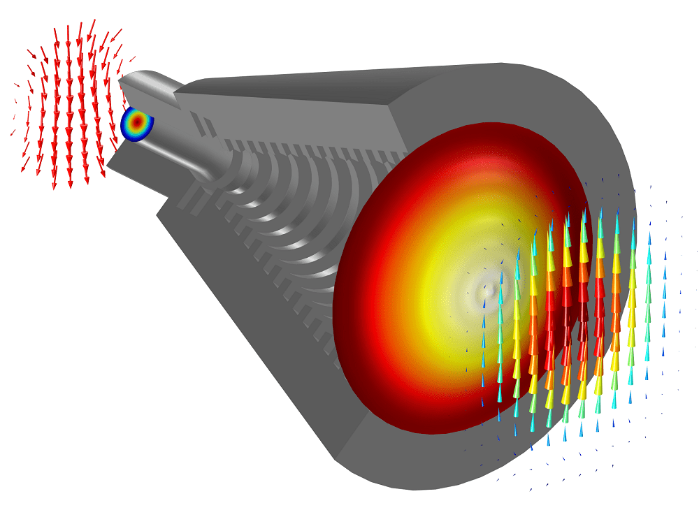 2D Axisymmetric Model of a Conical Horn Antenna COMSOL Blog