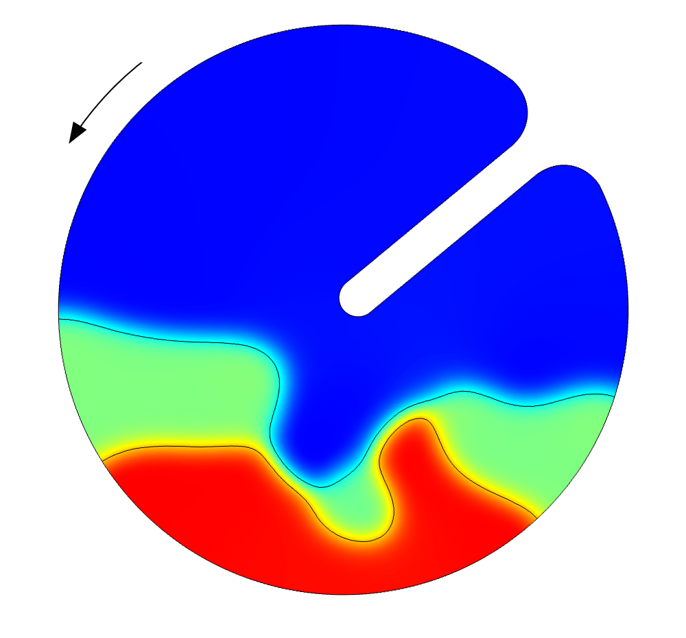 Simulate ThreePhase Flow with a New Phase Field Interface COMSOL Blog