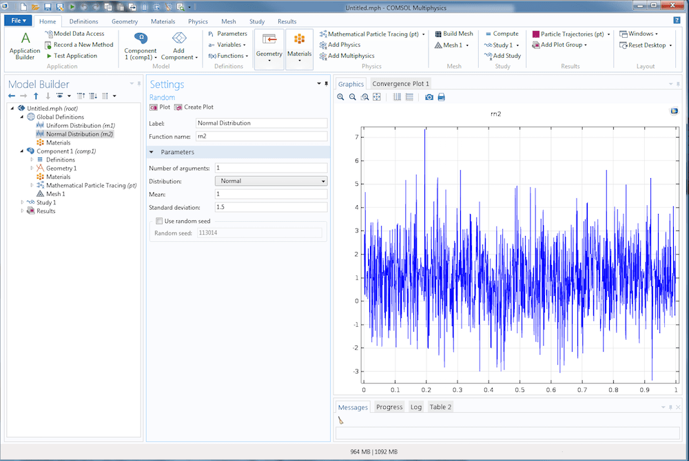Sampling Random Numbers from Probability Distribution Functions