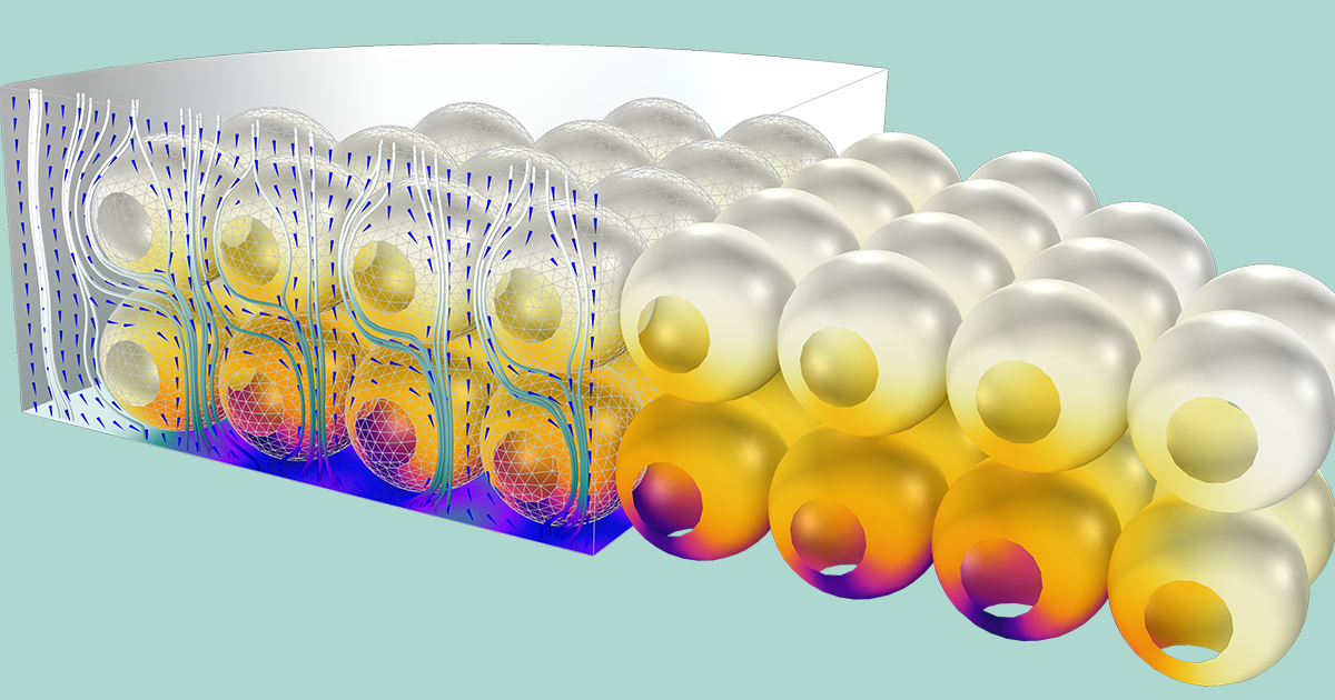 Protein Adsorption Batch and SpaceDependent Modeling COMSOL Blog