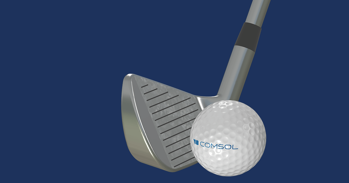 Why Do Golf Balls Have Dimples? COMSOL Blog