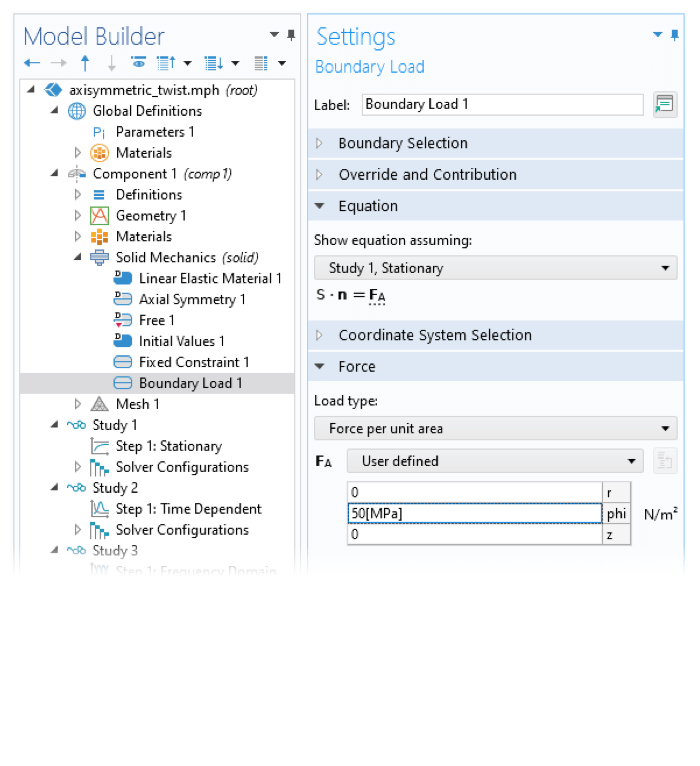 Axisymmetric Solid Mechanics with a Twist | COMSOL Blog