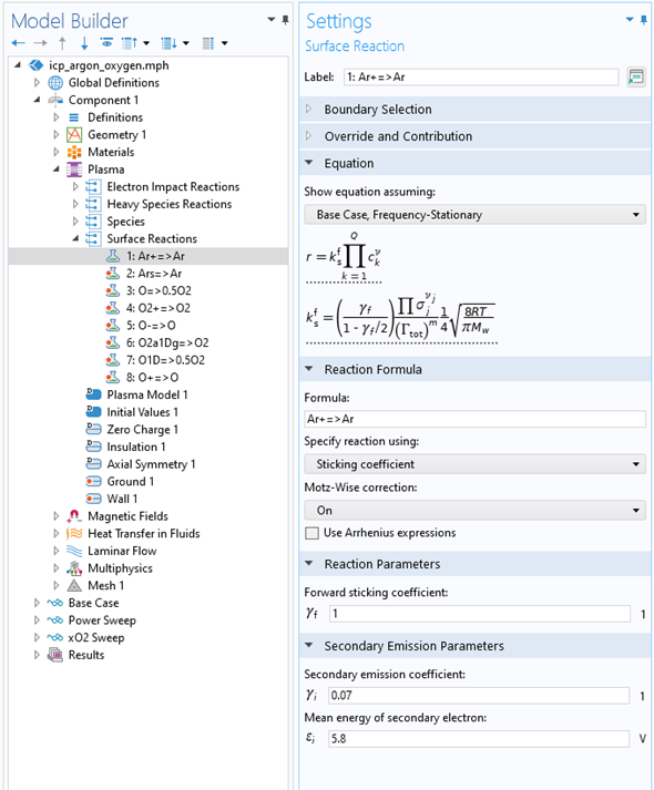 Introduction to Modeling Plasma Chemistry in COMSOL Multiphysics