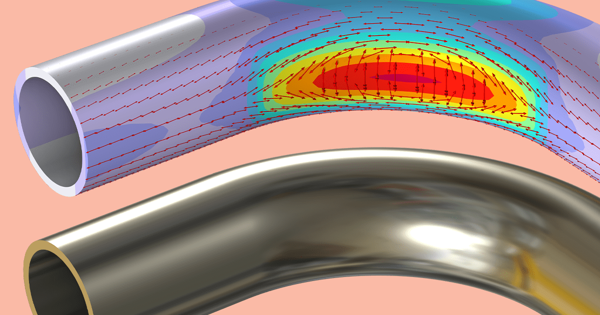 The Intriguing Stresses in Pipe Bends COMSOL Blog