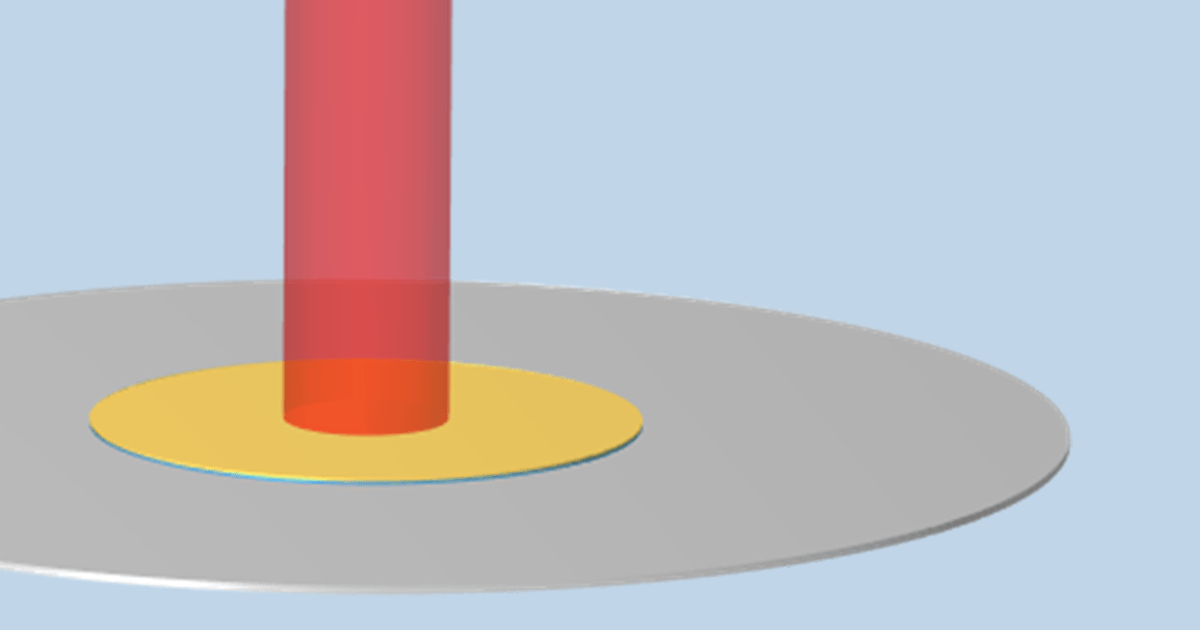 Modeling the Pulsed Laser Heating of Semitransparent Materials COMSOL