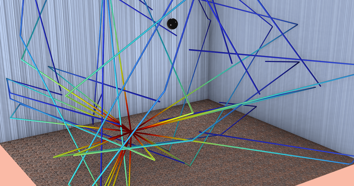 Modeling Room Acoustics Using a Hybrid Approach COMSOL Blog
