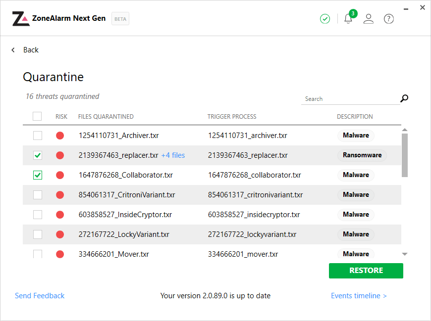 Expired ZoneAlarm Next Gen Antivirus MalwareTips Forums