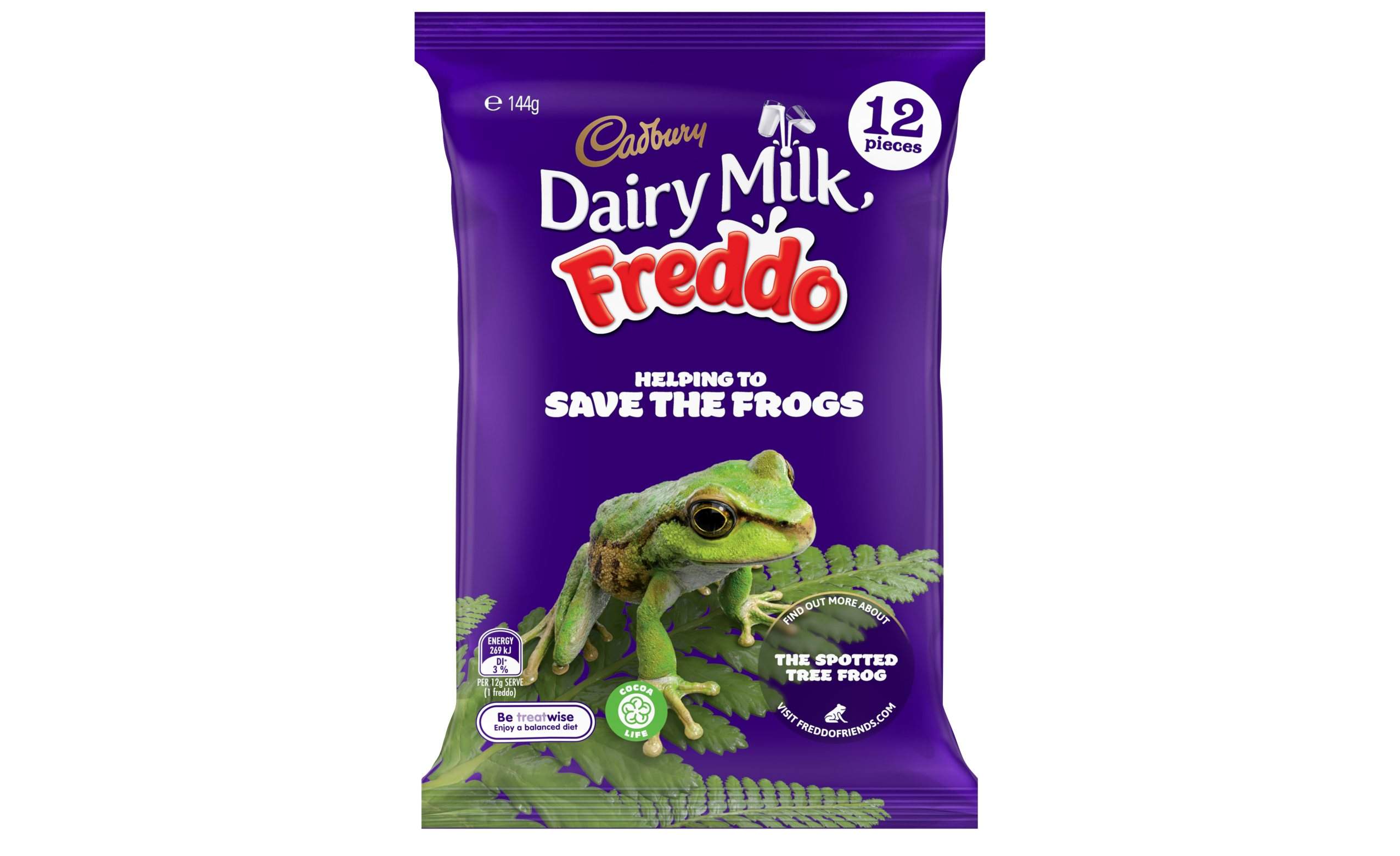 You Can Now Help Save Endangered Frogs By Eating Your Way Through a Bag