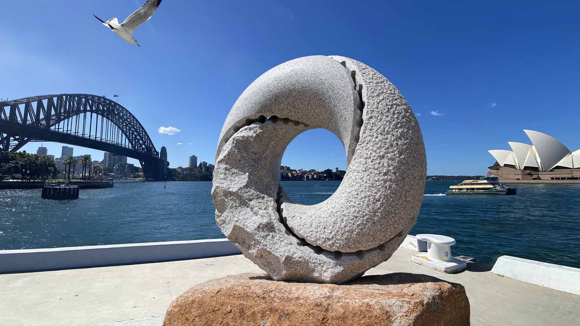 A Free Outdoor Japanese Sculpture Exhibition Is Taking Over The Rocks