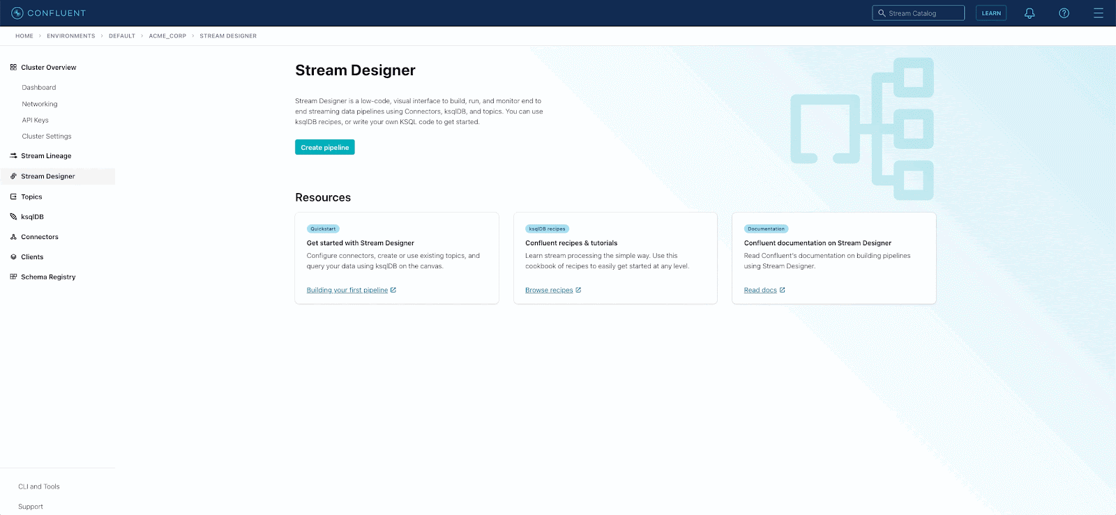 Build Streaming Data Pipelines Visually with Stream Designer