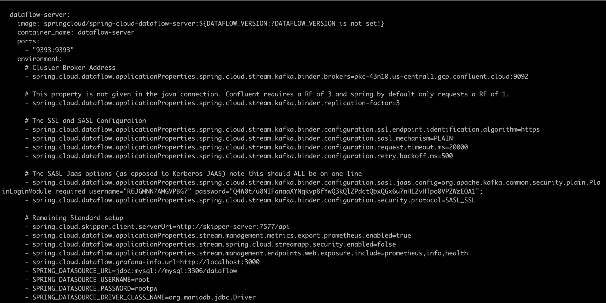 Getting Started with Spring Cloud Data Flow and Confluent Cloud