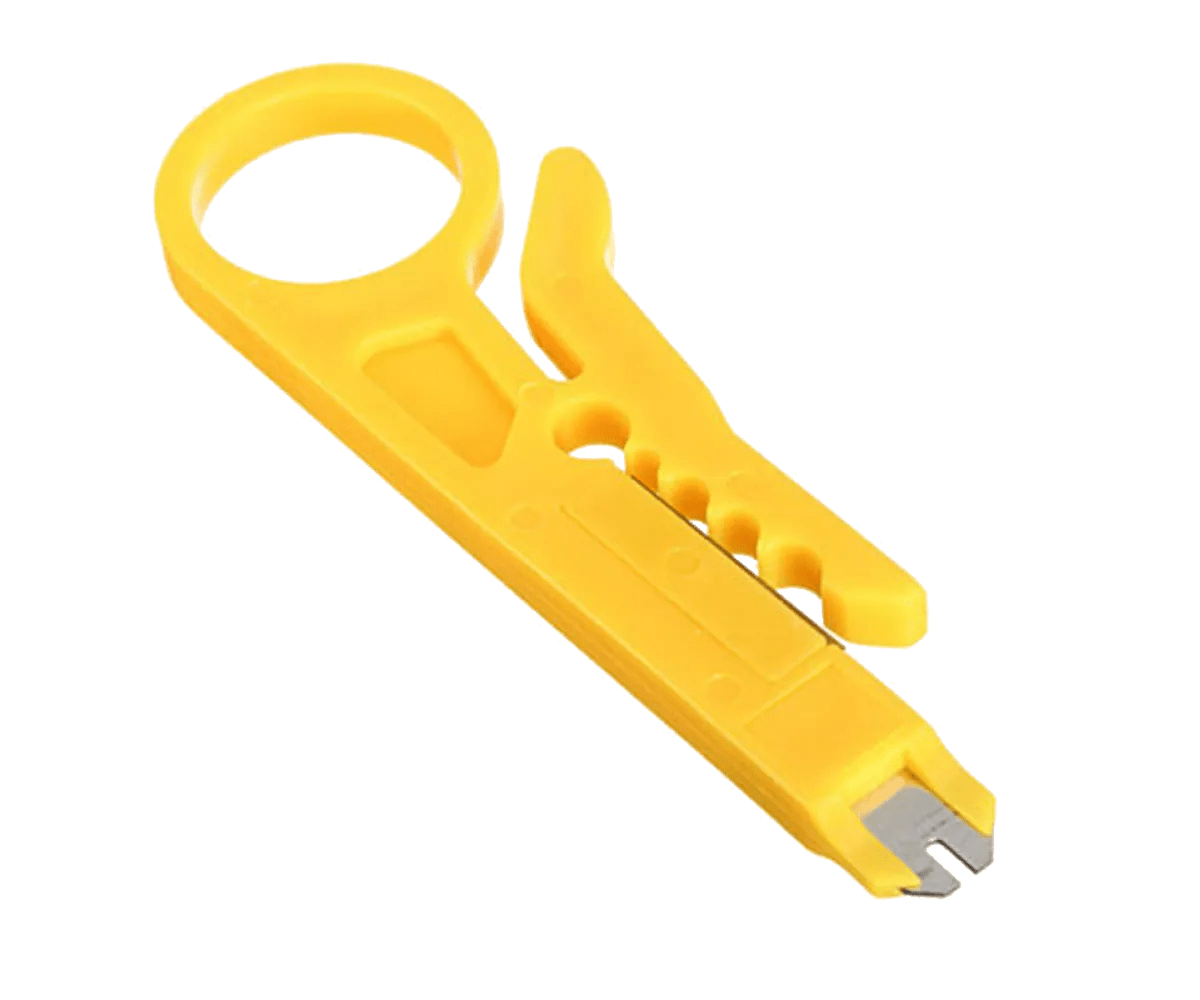 Mini Network Cable Stripper Cat5e Cat6 PVC PE Connectec.uk