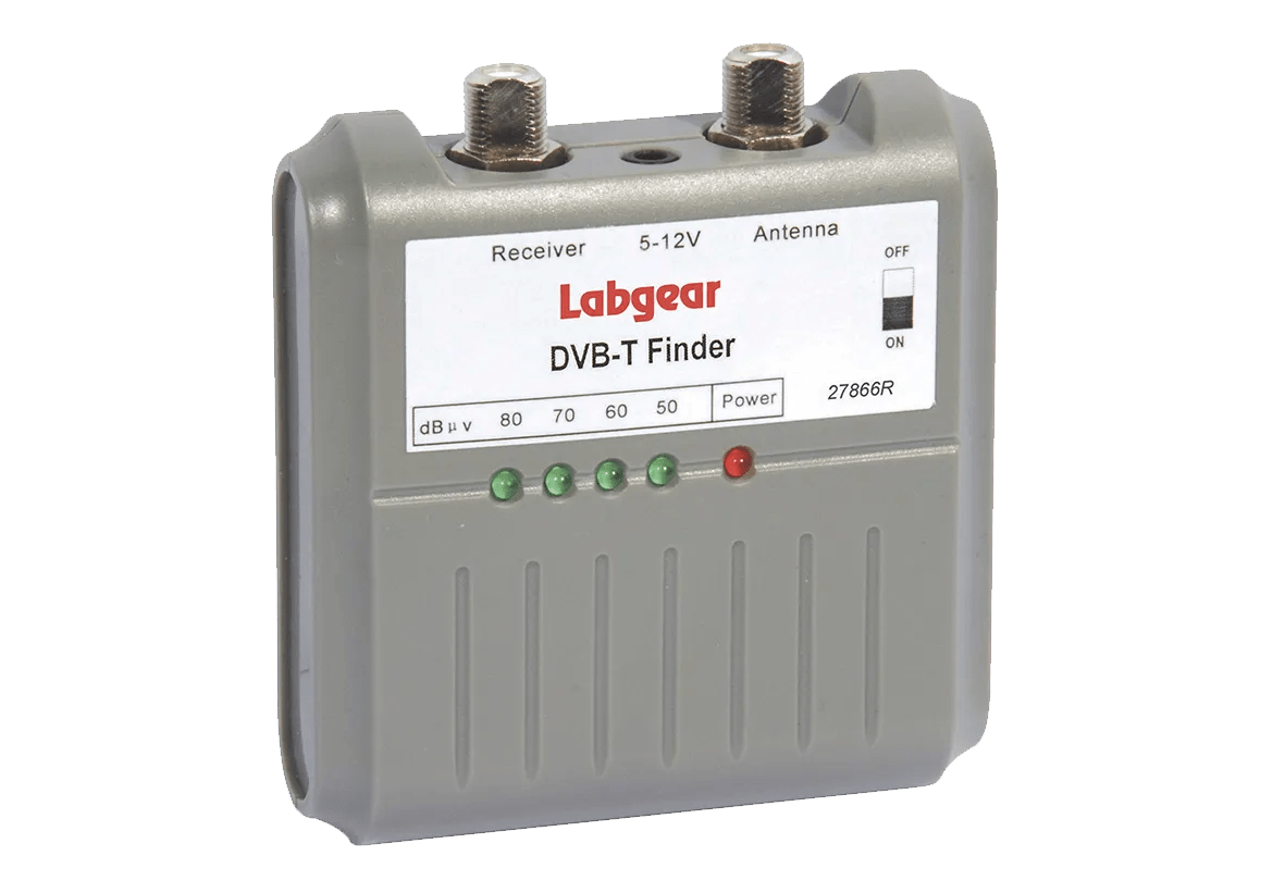 Labgear DVBT TV Aerial Analogue Signal Finder with LED Indicators