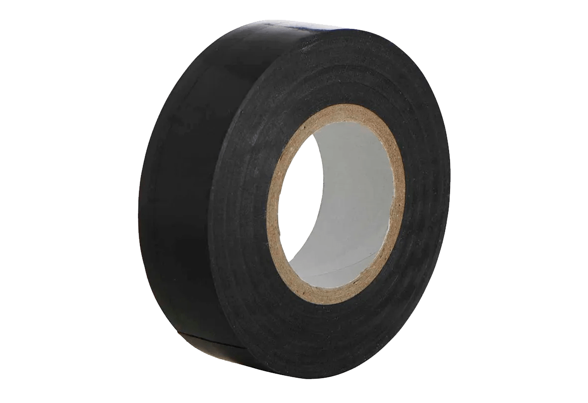 19 mm x 20 m PVC Insulation Tape Black Connectec.uk